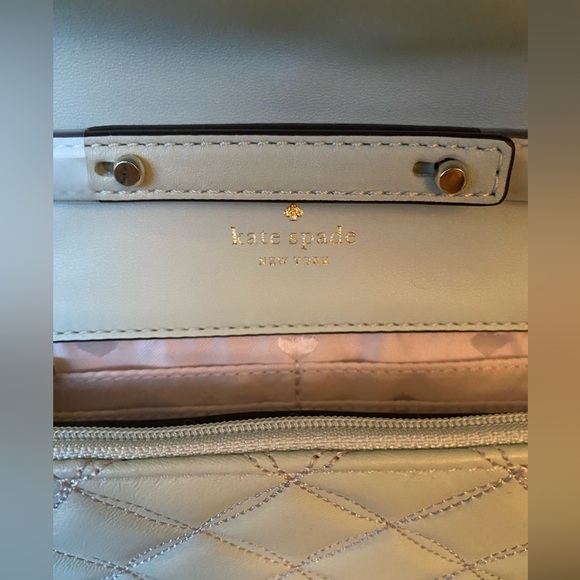 Mint Green Quilted Crossbody Bag - Picture 8 of 8